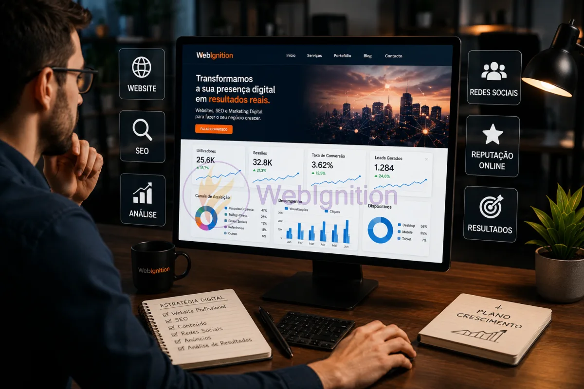 Porque a Sua Empresa Deve Investir numa Presença Digital Forte